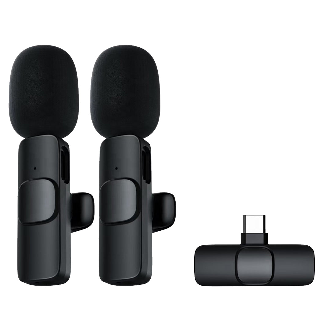 🎤 Wireless Microphone – Clear, Wireless Recordings