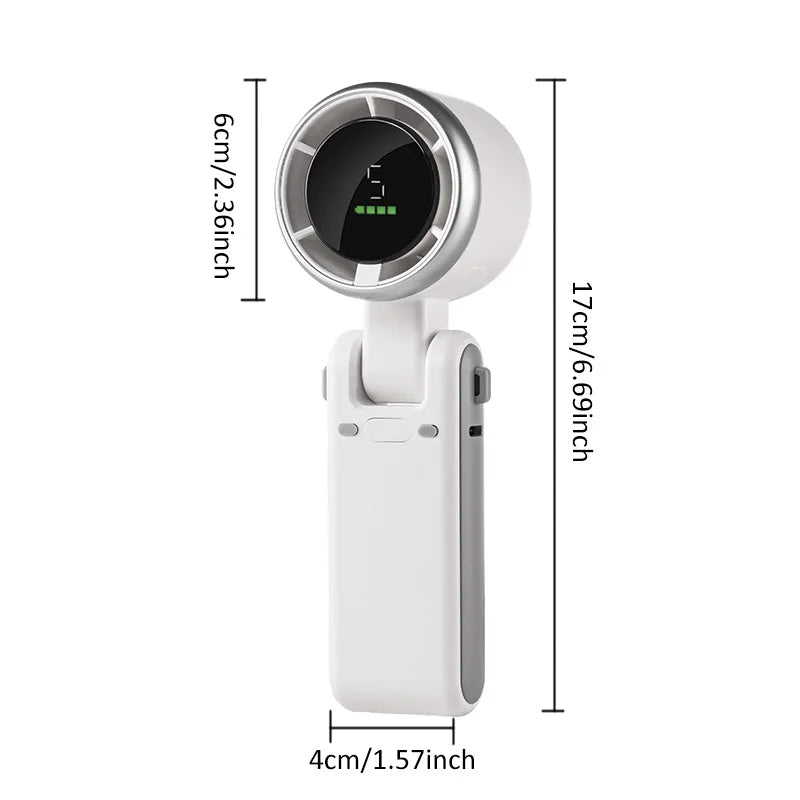 Portable Turbo Fan – Pocket-Sized Power for Summer