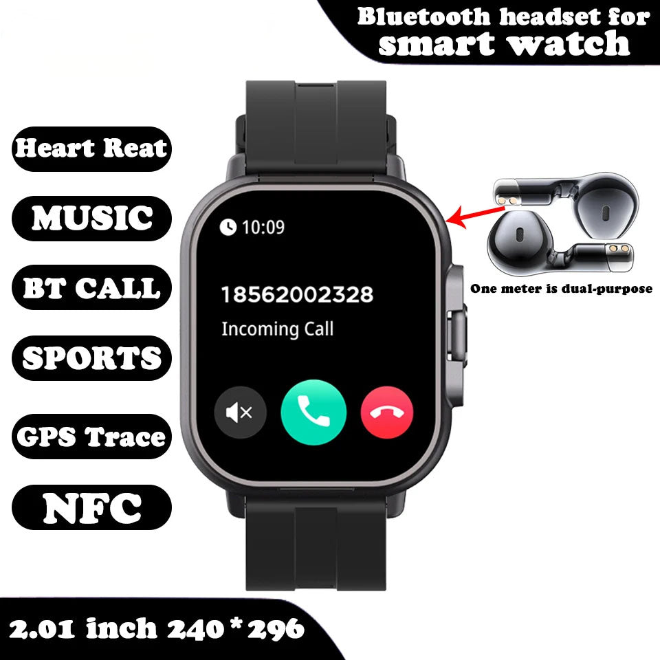 Smartwatch with Built-in Headphones