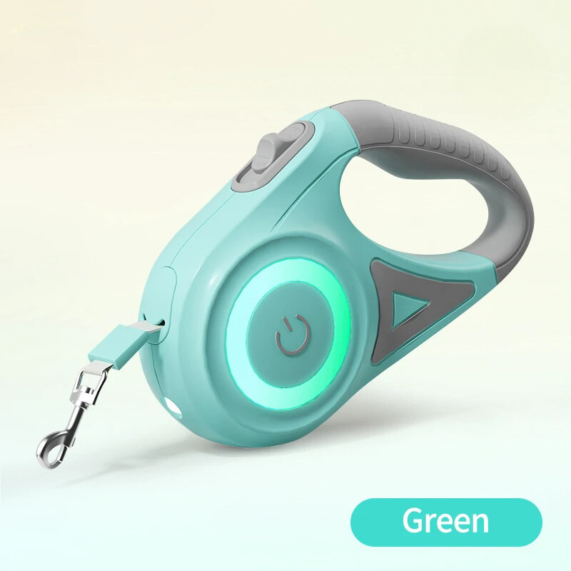 Automatic Luminous Dog Leash