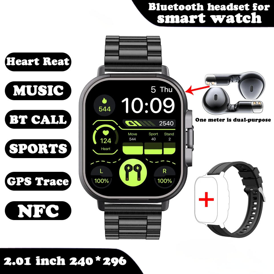 Smartwatch with Built-in Headphones