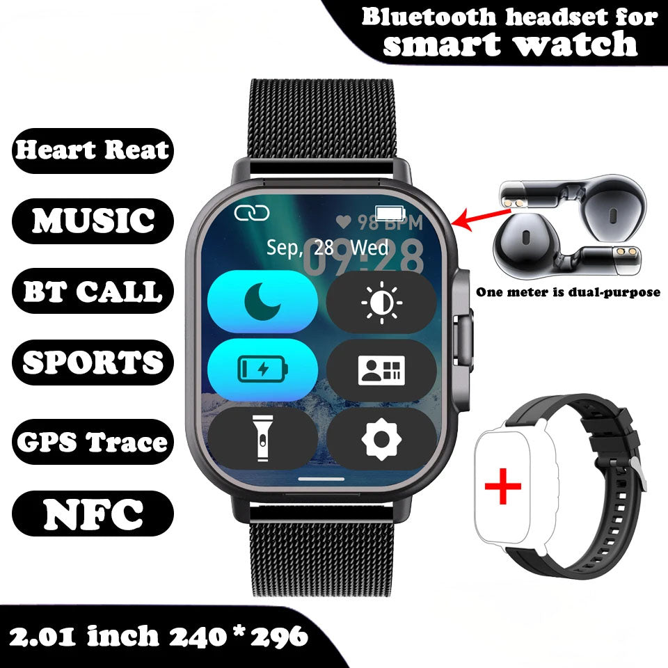 Smartwatch with Built-in Headphones