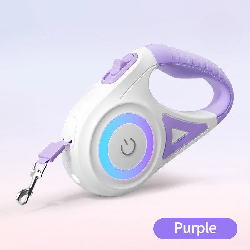 Automatic Luminous Dog Leash