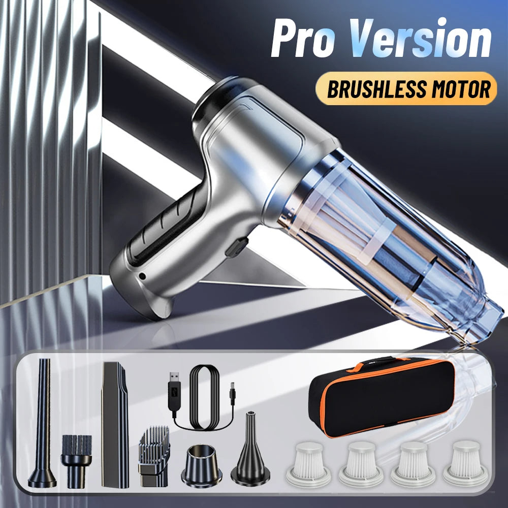 🚗 2-in-1 Car Vacuum Cleaner and Blower