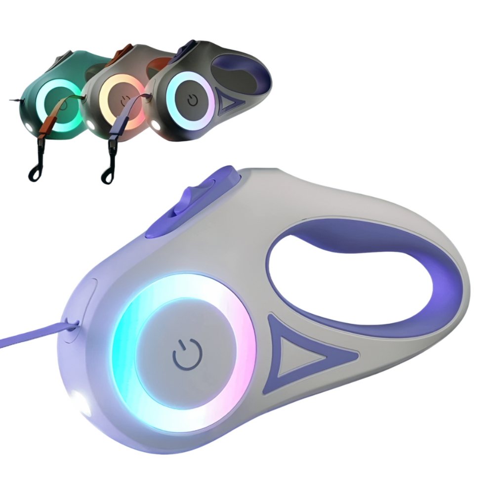 Automatic Luminous Dog Leash