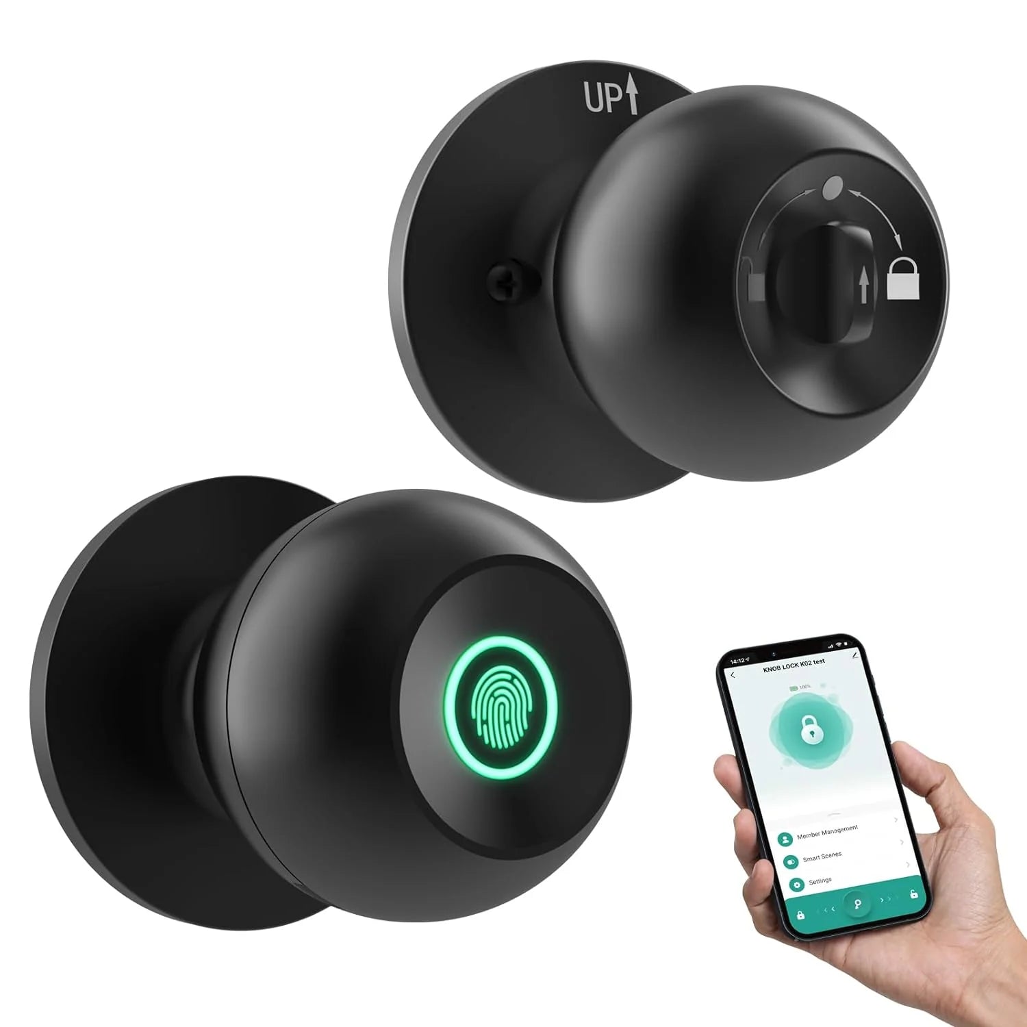 Smart Handle with Smart Lock