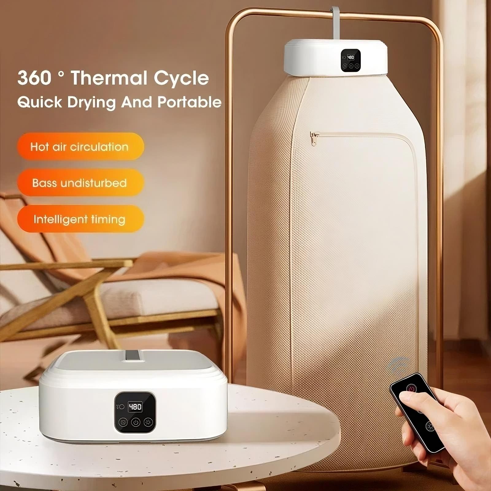 Travel electric dryer