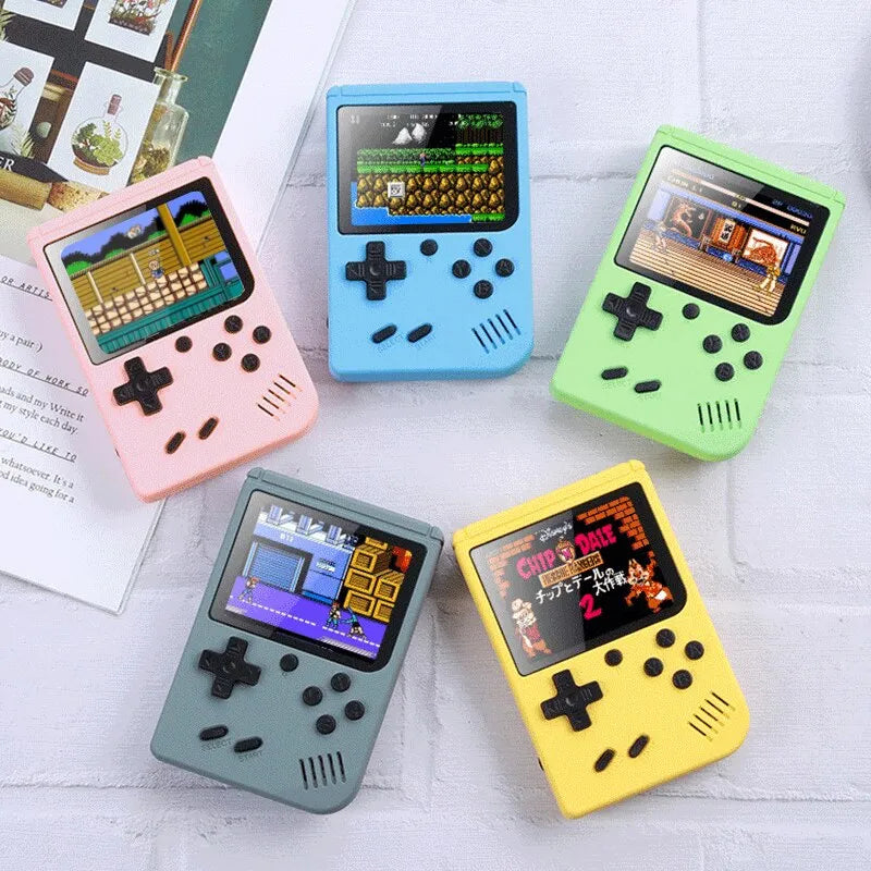 Mini Portable Retro Console – 500 Classic Games Always with You