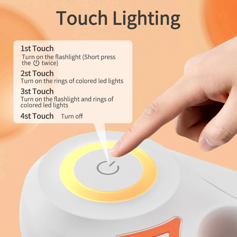 Automatic Luminous Dog Leash