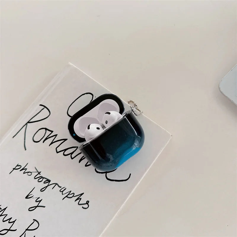 Glow-in-the-dark AirPods Case with Liquid Sand