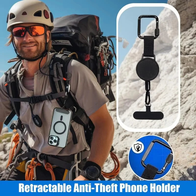 Extendable Anti-Theft Strap for Smartphones