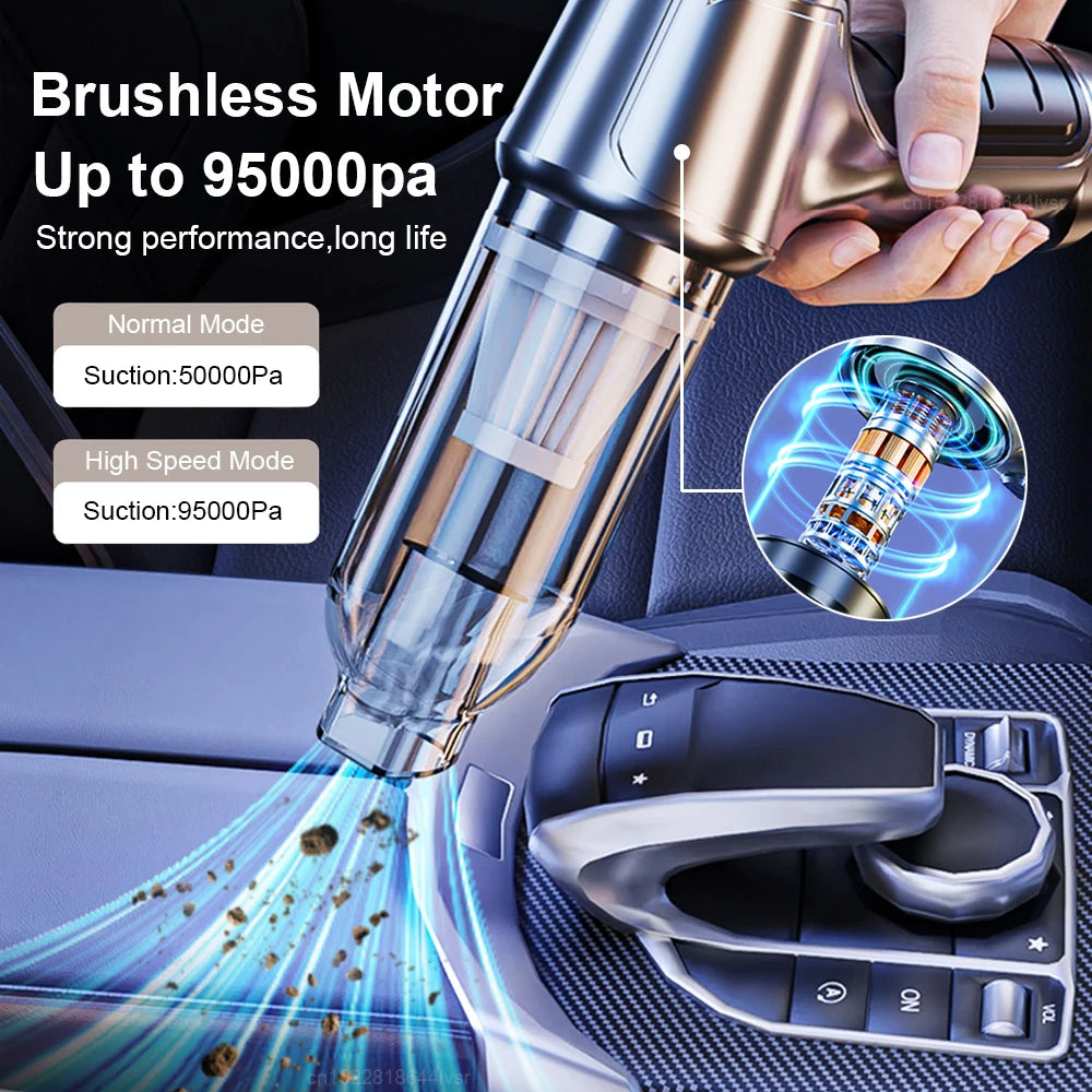 🚗 2-in-1 Car Vacuum Cleaner and Blower