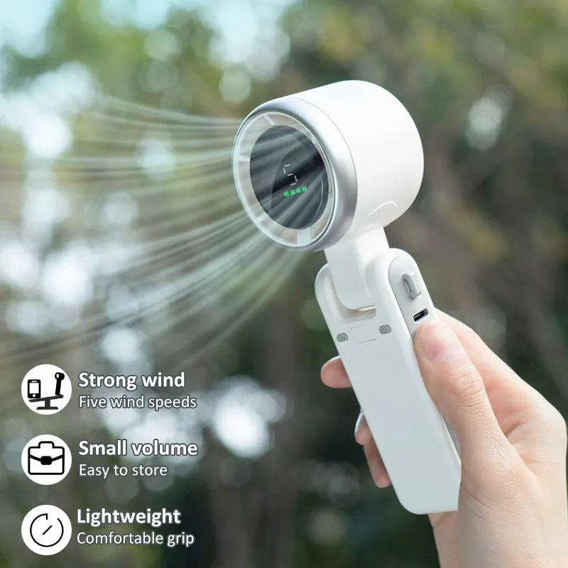 Portable Turbo Fan – Pocket-Sized Power for Summer