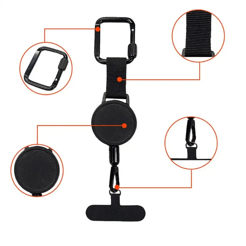 Extendable Anti-Theft Strap for Smartphones