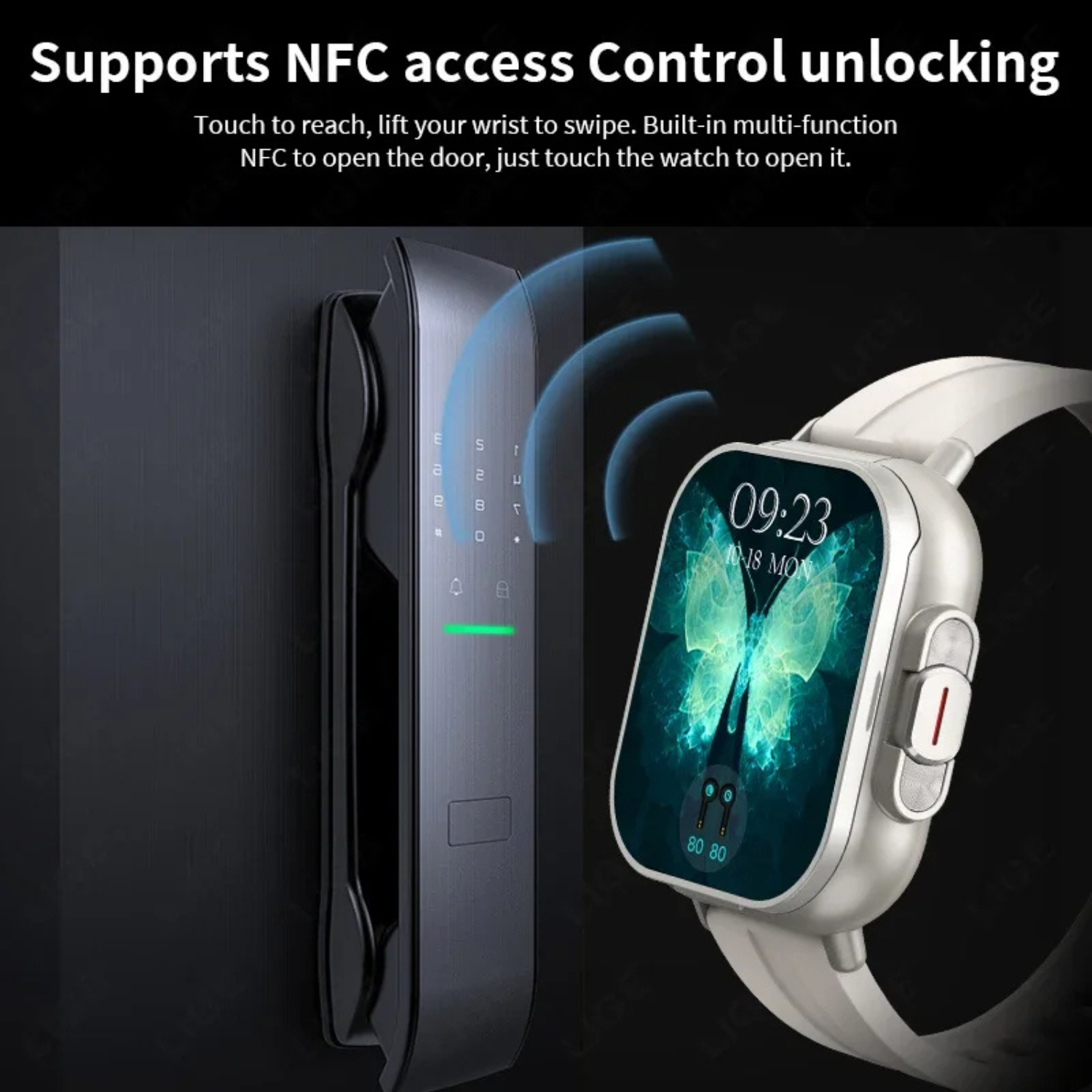 Smartwatch with Built-in Headphones