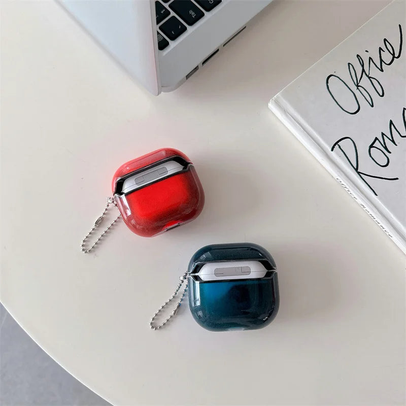 Glow-in-the-dark AirPods Case with Liquid Sand