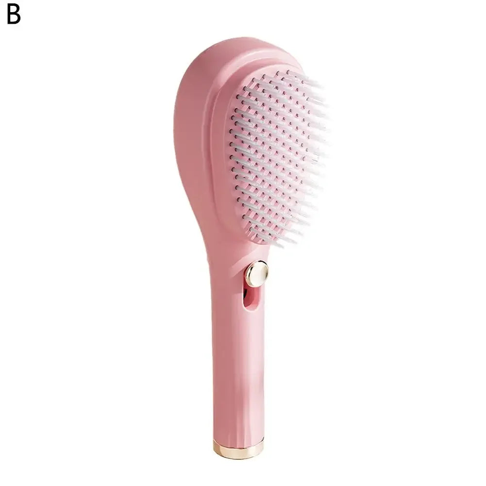 💆‍♀️ Telescopic Massage Brush with Automatic Cleaning