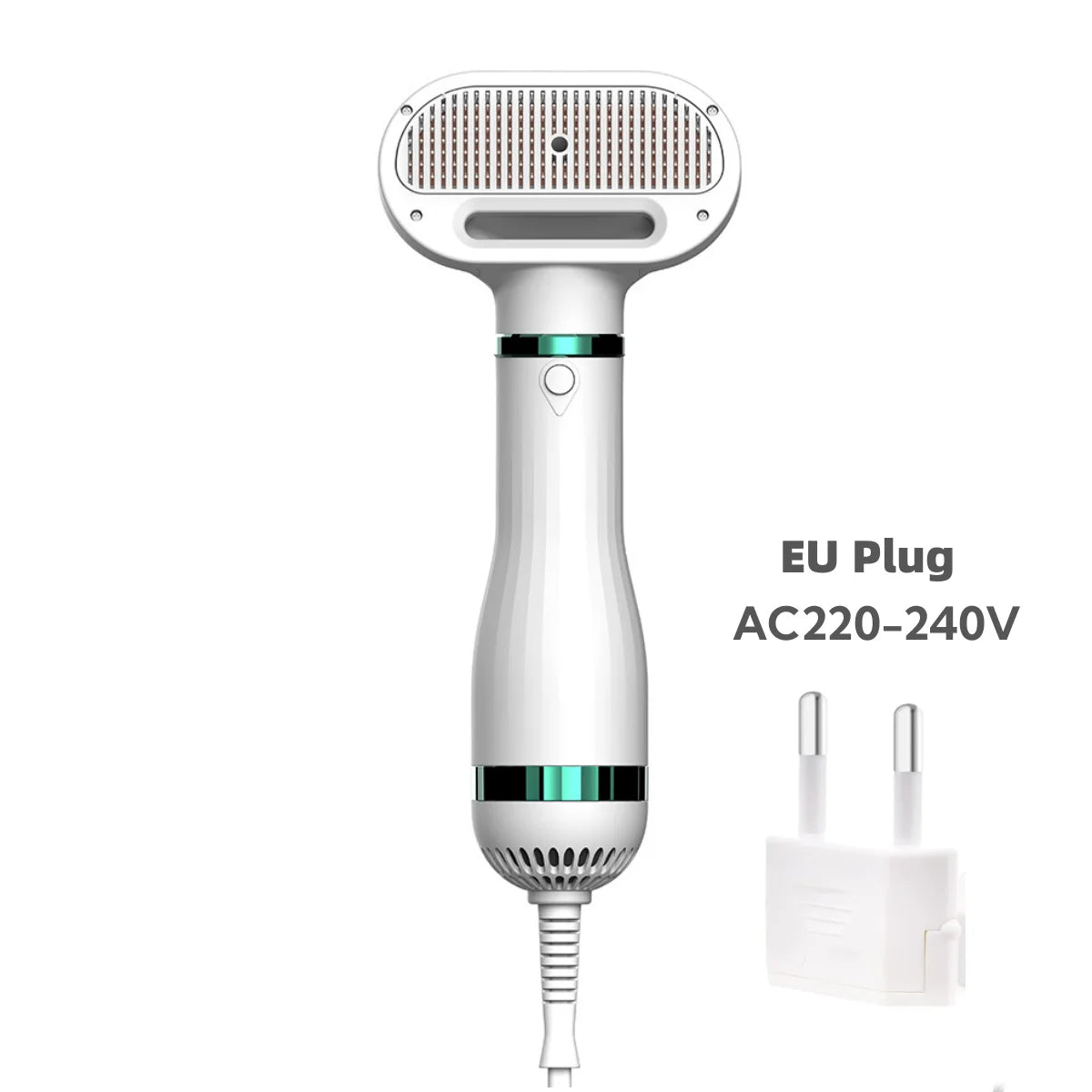 Electric Brush for Quick Drying of Dogs and Cats