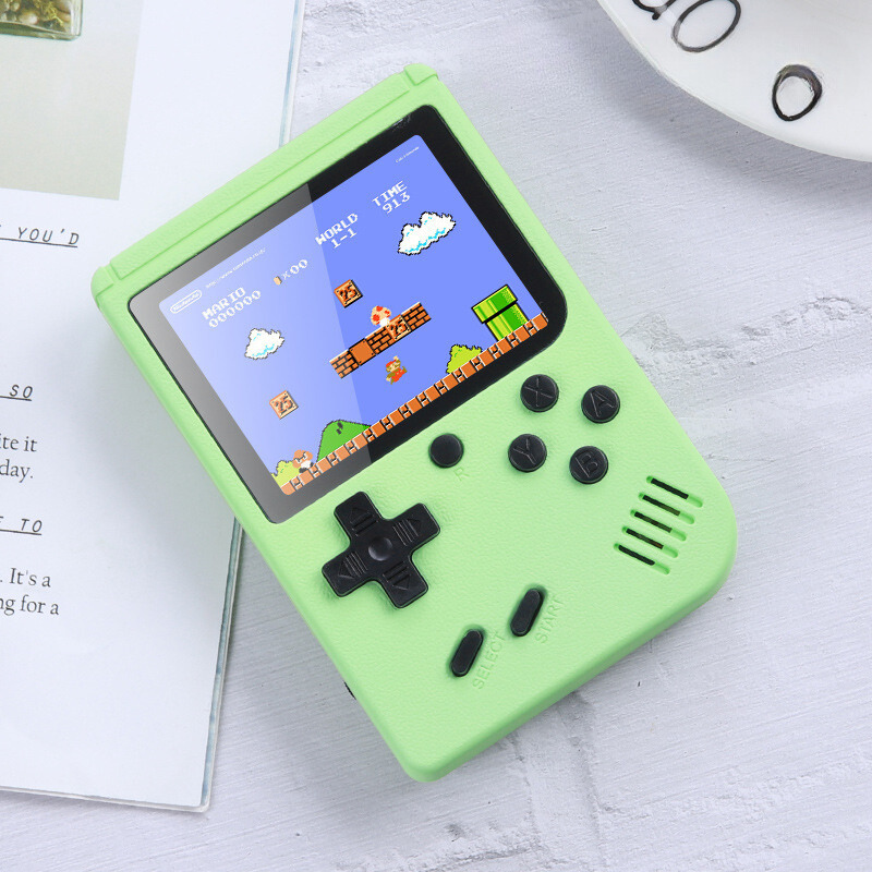 Mini Portable Retro Console – 500 Classic Games Always with You