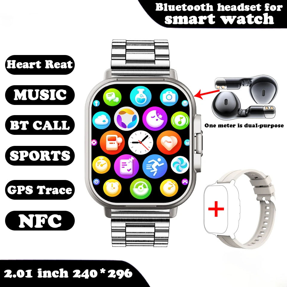 Smartwatch with Built-in Headphones