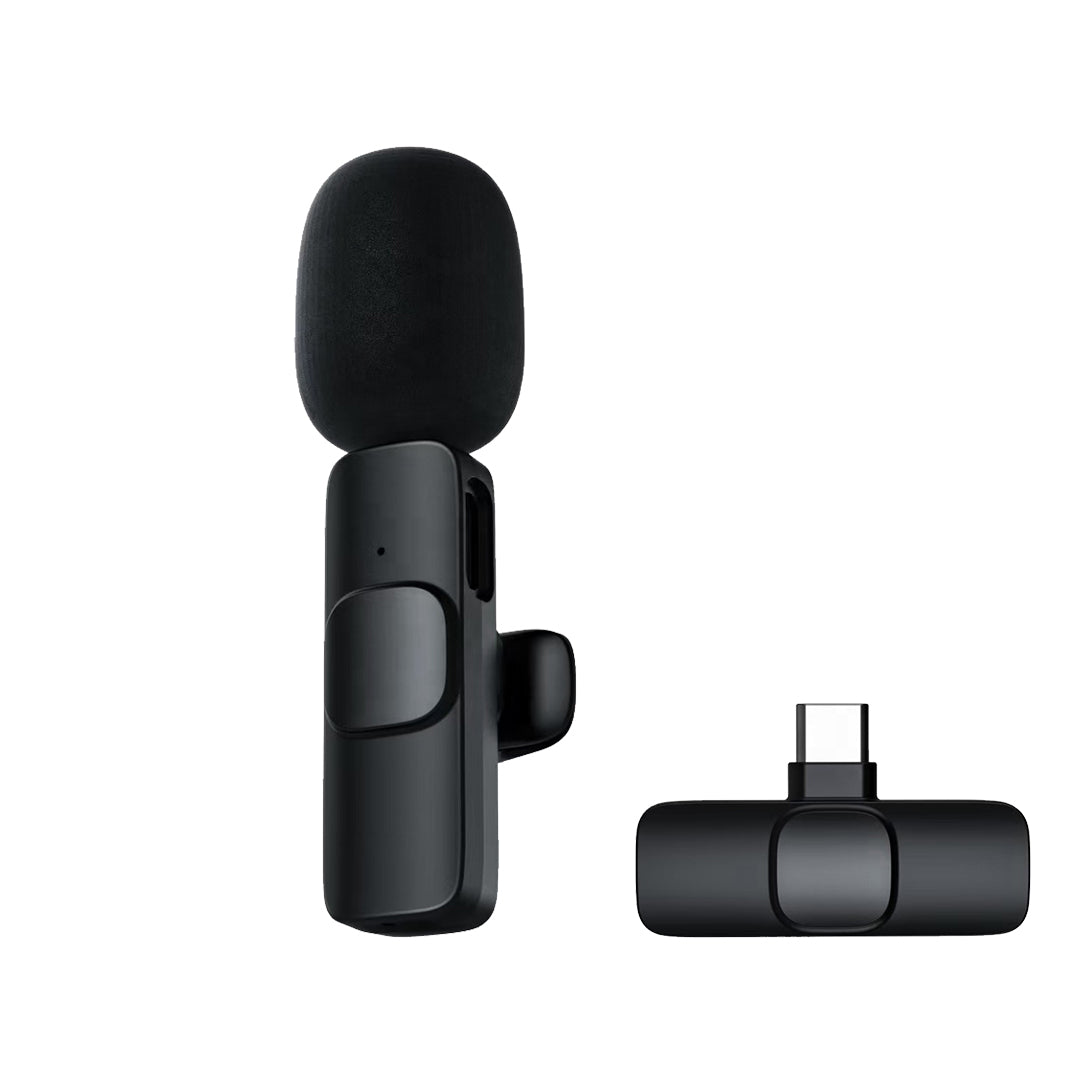 🎤 Wireless Microphone – Clear, Wireless Recordings