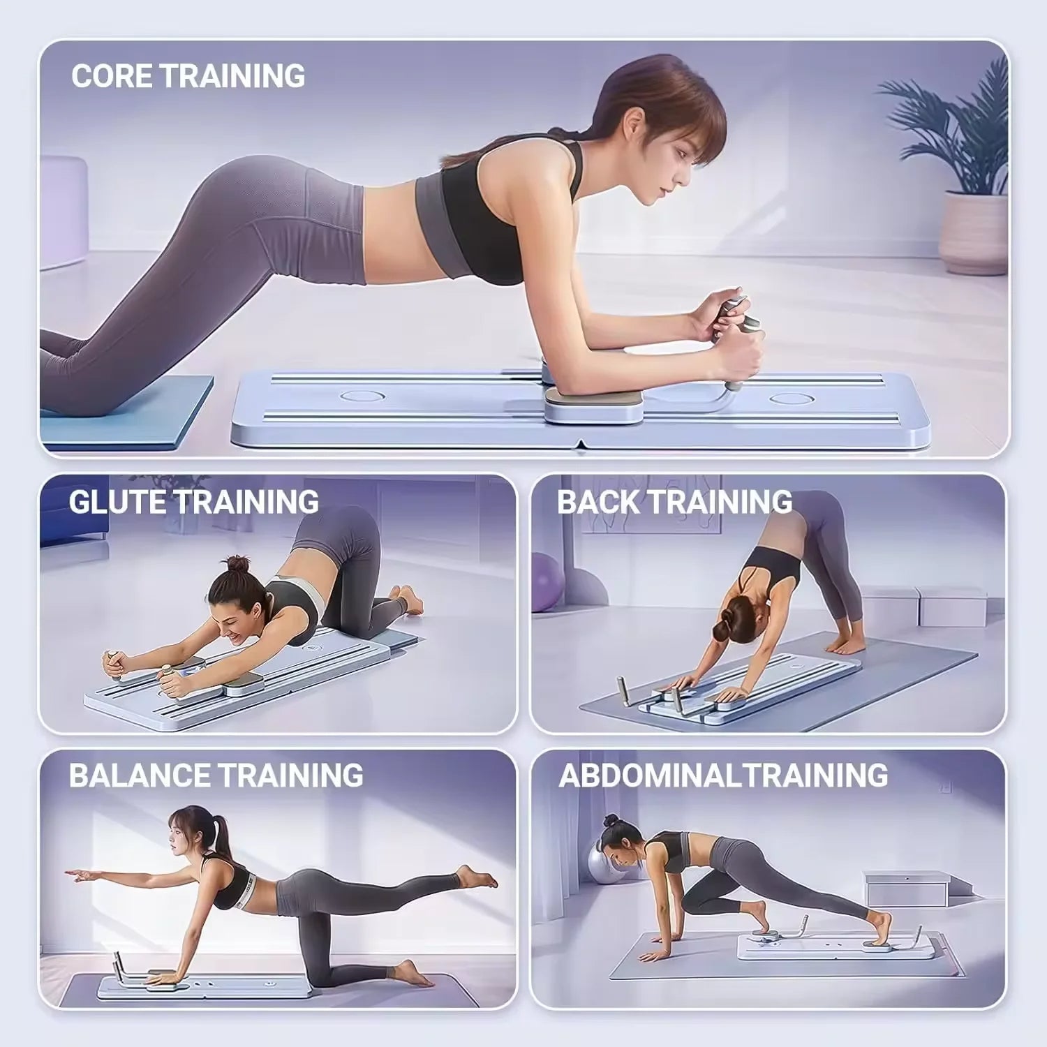 Tavola Addominale Multifunzionale – Allenamento Completo e Supporto Ergonomico